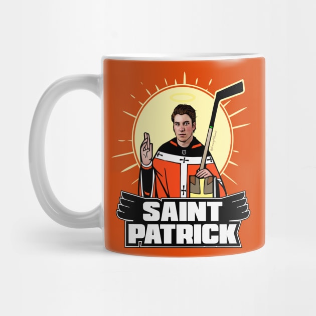 Philadelphia Flyers Saint Nolan Patrick by CraigAhamil